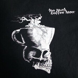 Vintage Dark Horse Comics Shannon Wheeler Too Much Coffee Man T-Shirt